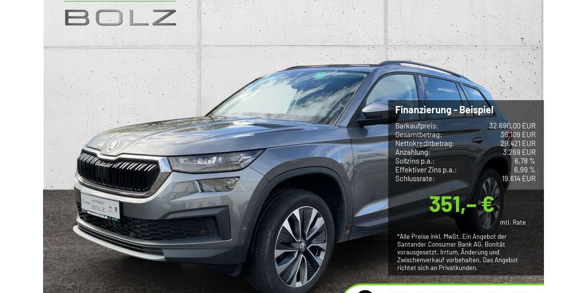 Skoda Kodiaq 72.378 km 32.690 &euro; Pulheim-Brauweiler 50259