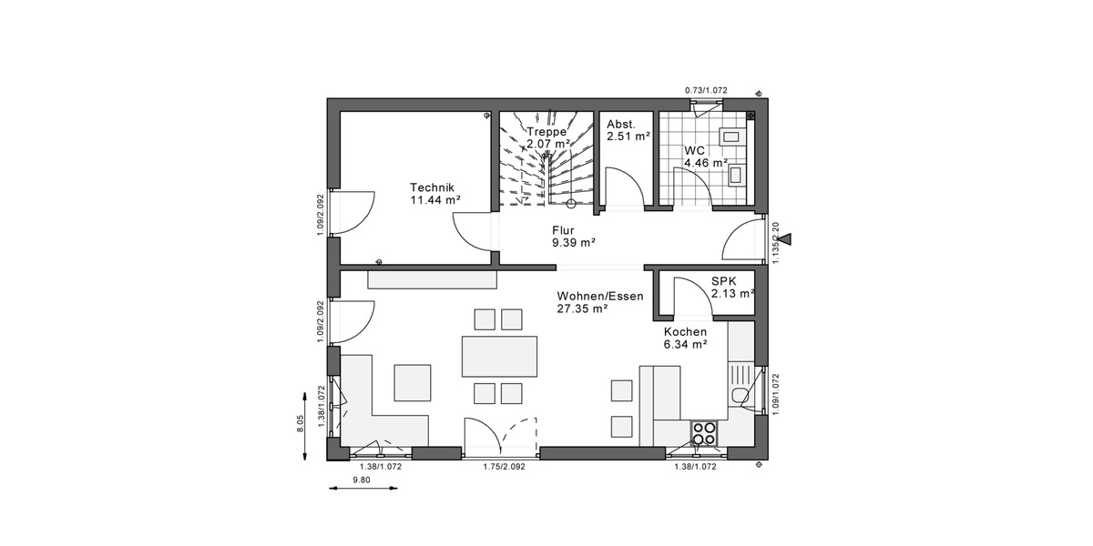 Einfamilienhaus Kerpen - 3 Zimmer, 131 m&sup2;, 595.500&euro; | Angebot:25669137