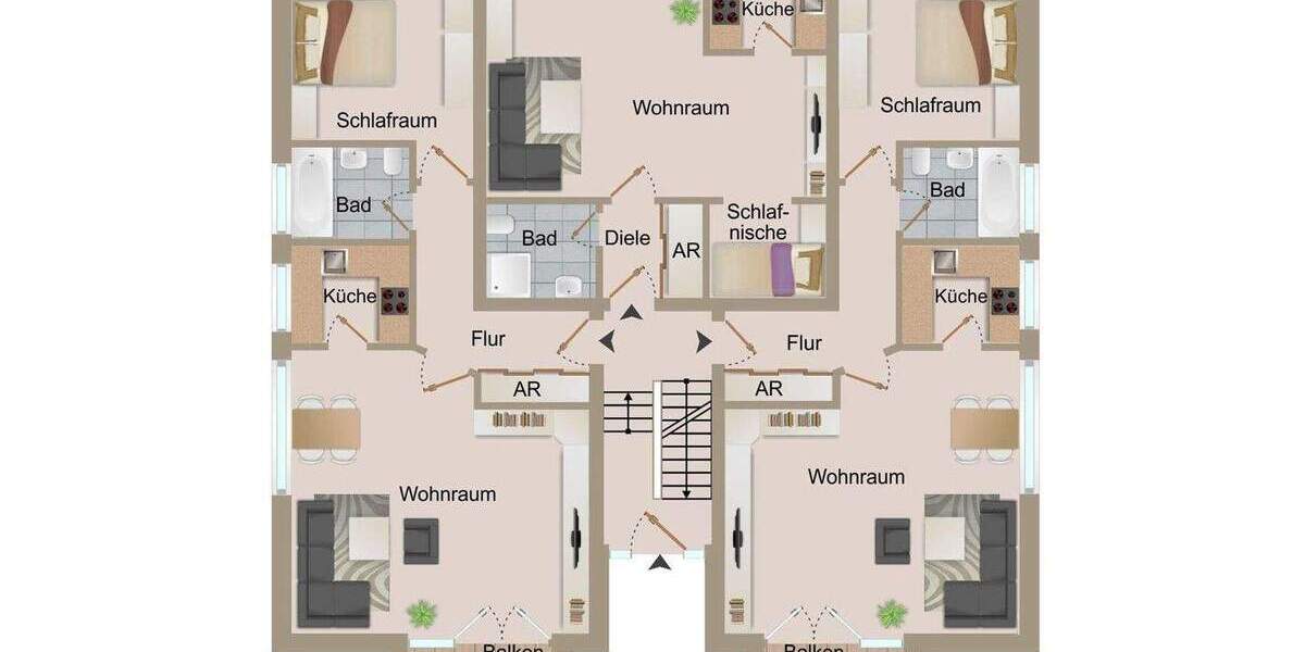 Mehrfamilienhaus, Wohnhaus Köln Fühlingen - 1 Zimmer, 440 m&sup2;, 1.685.000&euro; | Angebot:25748344