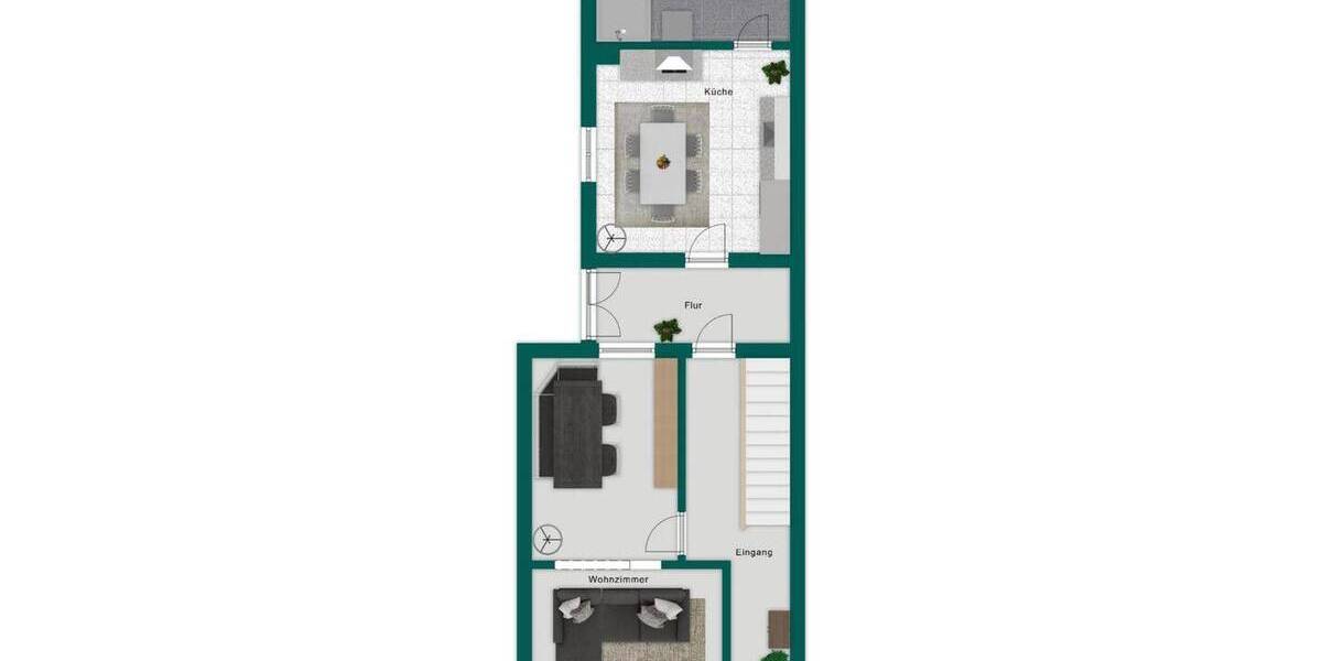 Doppelhaushälfte Bedburg Kirchherten - 3 Zimmer, 93 m&sup2;, 139.000&euro; | Angebot:26596217