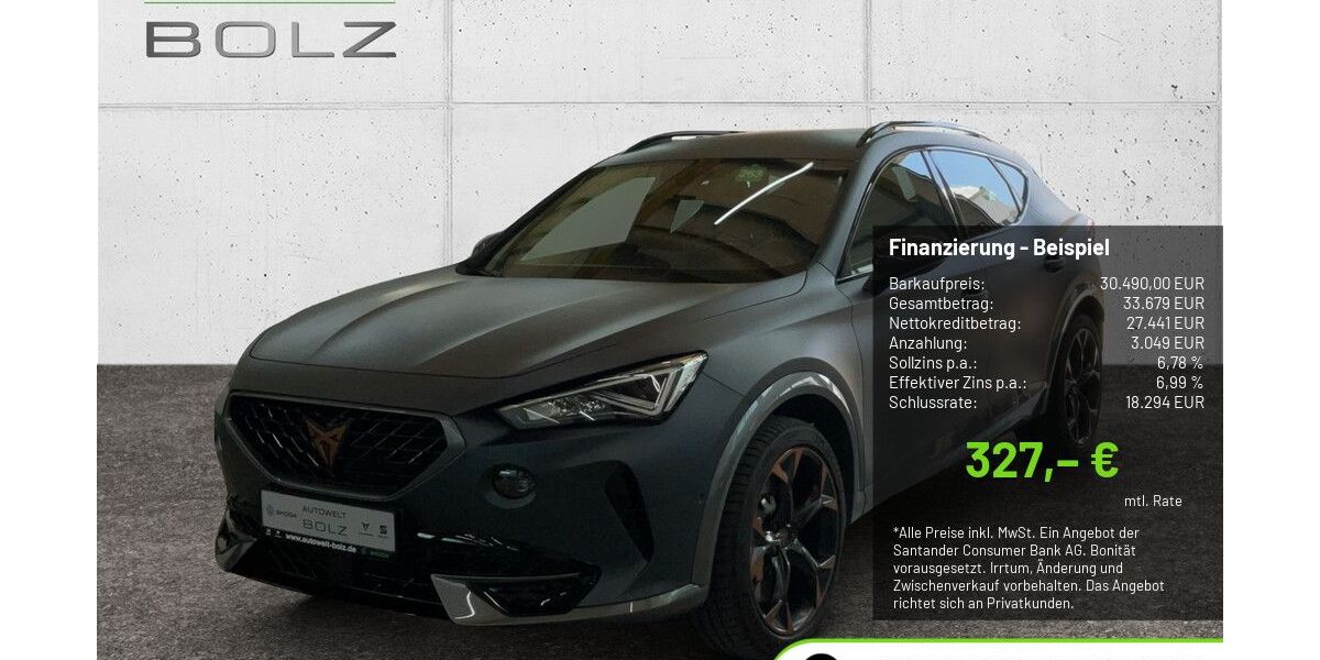 Cupra Formentor 47.238 km 29.990 &euro; Pulheim-Brauweiler 50259