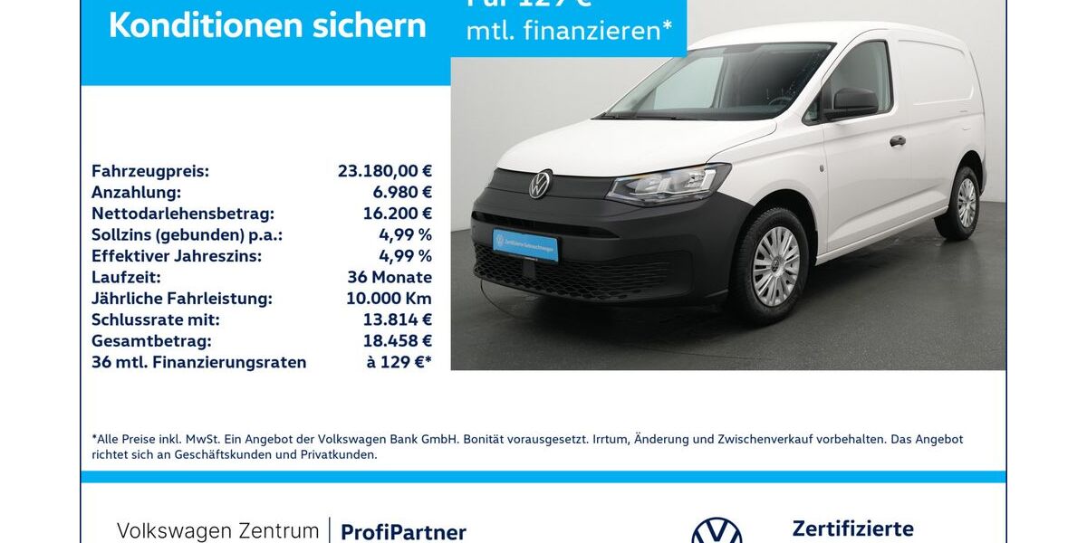 VW Caddy 19.414 km 22.180 &euro; Leverkusen 51379