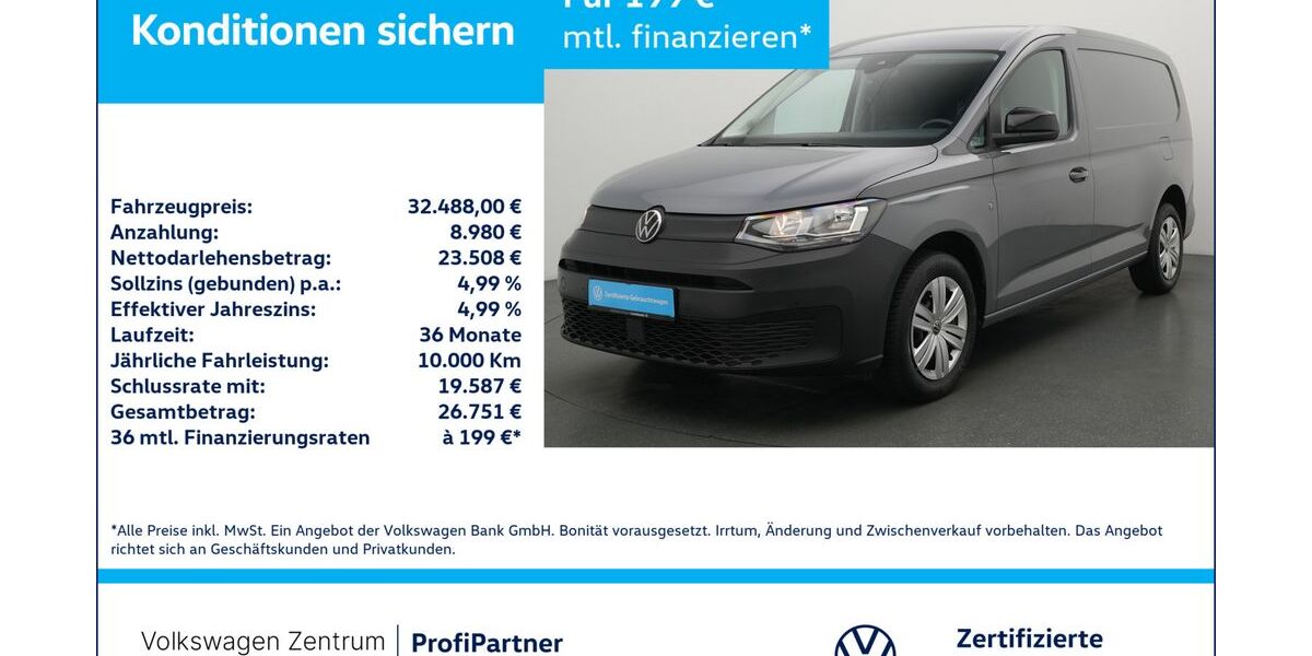 VW Caddy 25.699 km 32.488 &euro; Leverkusen 51379