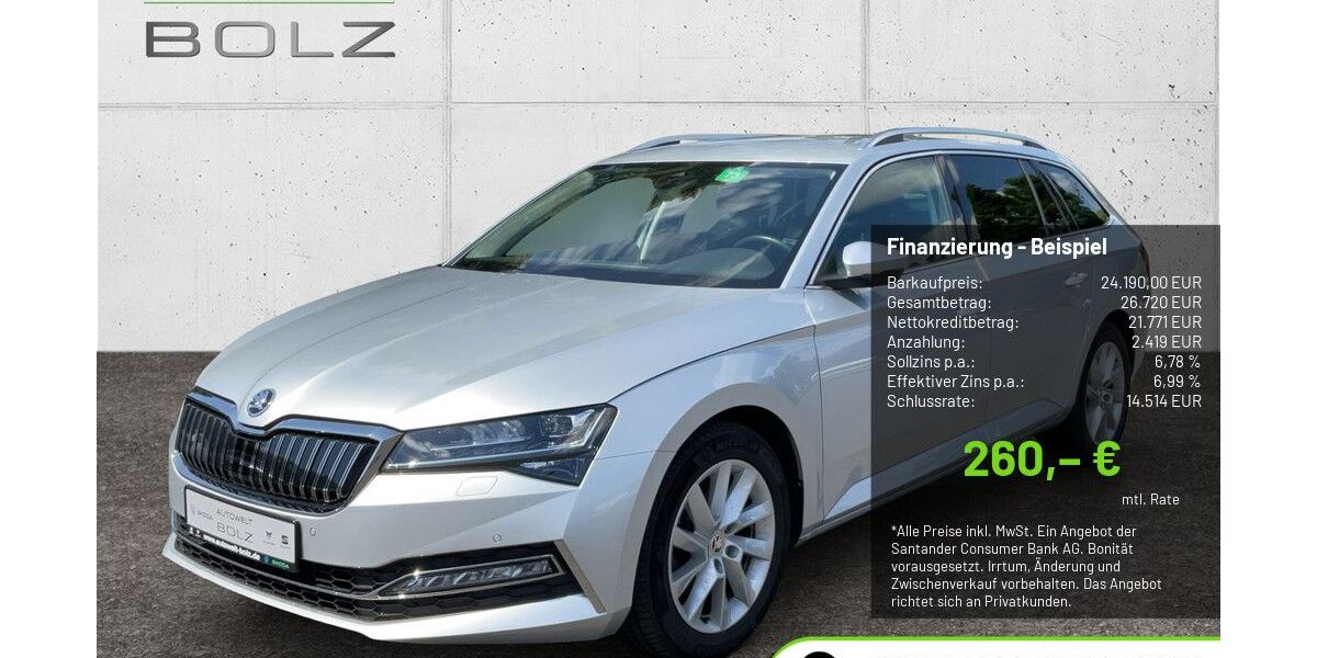 Skoda Superb 44.733 km 24.190 &euro; Pulheim-Brauweiler 50259