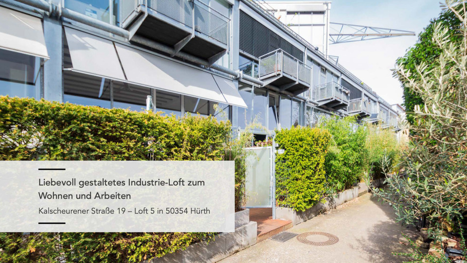 Loft - Studio - Atelier Hürth - 3 Zimmer, 148 m&sup2;, 695.000&euro; | Angebot:24098430