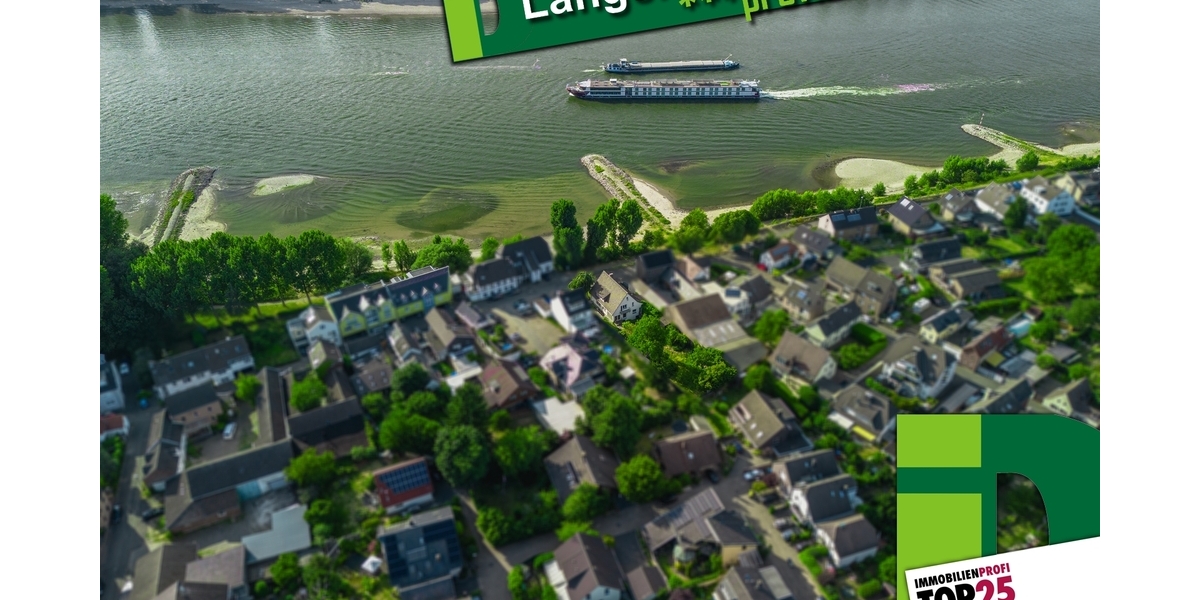 Rheinblick, Gartenidylle und Entwicklungspotential - Einfamilienhaus Köln Porz | Angebot:25783620