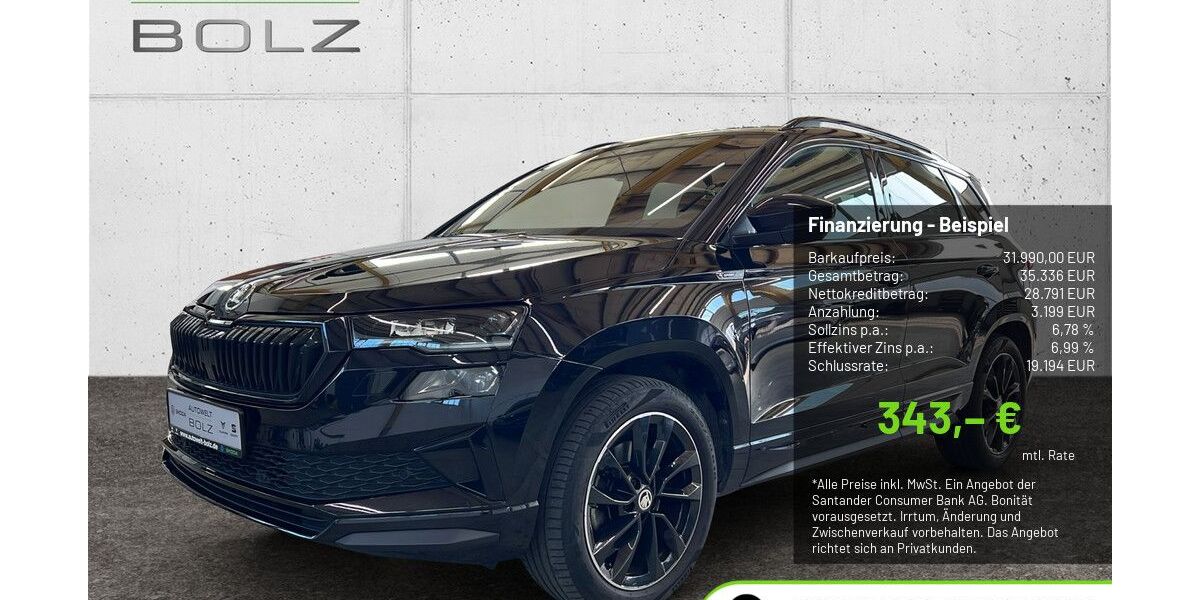 Skoda Karoq 35.064 km 31.490 &euro; Pulheim-Brauweiler 50259