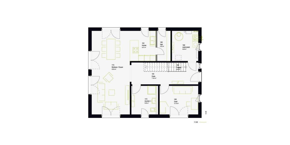 Einfamilienhaus Kerpen Horrem - 8 Zimmer, 178 m&sup2;, 470.868&euro; | Angebot:26788241