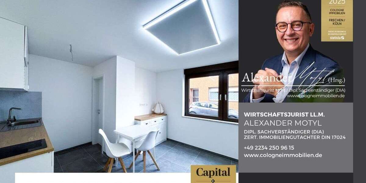 Etagenwohnung Frechen - 2 Zimmer, 40 m&sup2;, 650&euro; | Angebot:25089022