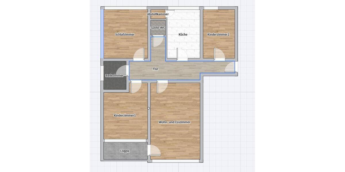 Etagenwohnung Kerpen Buir - 4 Zimmer, 93 m&sup2;, 270.000&euro; | Angebot:27158271