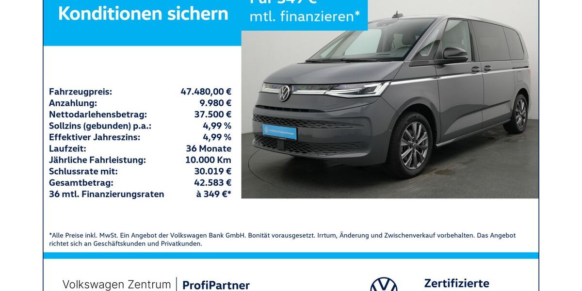 VW T7 Multivan 46.325 km 46.980 &euro; Leverkusen 51379