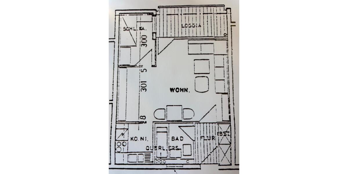 Etagenwohnung Köln Porz - 2 Zimmer, 41 m&sup2;, 127.000&euro; | Angebot:26058816