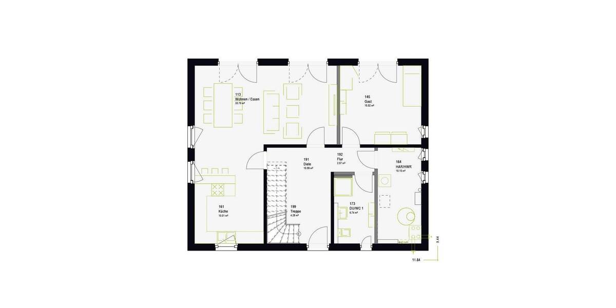 Einfamilienhaus Kerpen Manheim-neu - 4 Zimmer, 160 m&sup2;, 444.668&euro; | Angebot:26806569