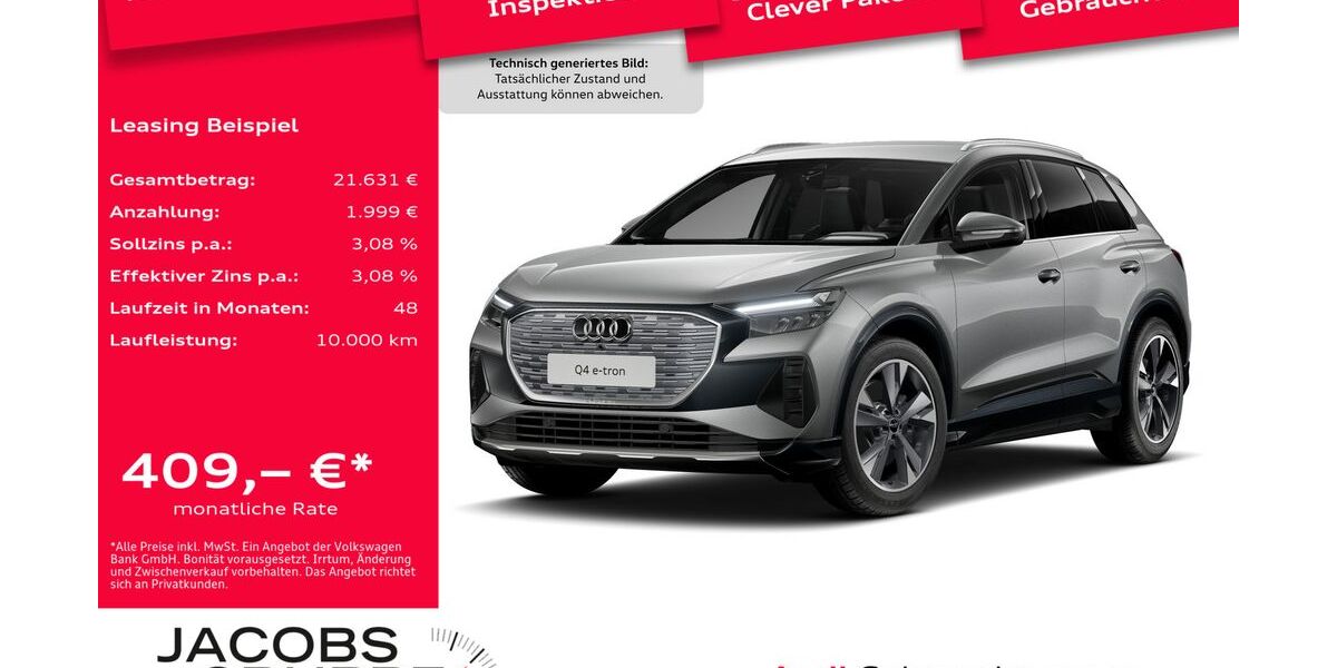 Audi Q4 e-tron 1.019 km 41.440 &euro; Bergheim 50126