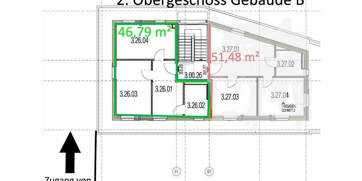 Etagenwohnung Köln Lindenthal - 1.5 Zimmer, 24 m&sup2;, 715&euro; | Angebot:25854625