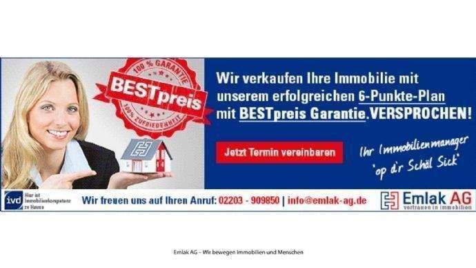 Etagenwohnung Köln Urbach - 2 Zimmer, 59 m&sup2;, 219.000&euro; | Angebot:25739389