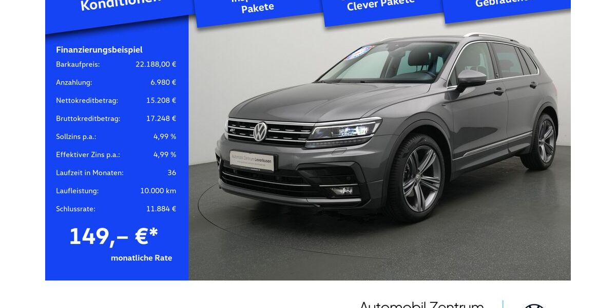 VW Tiguan 102.117 km 21.480 &euro; Leverkusen 51379