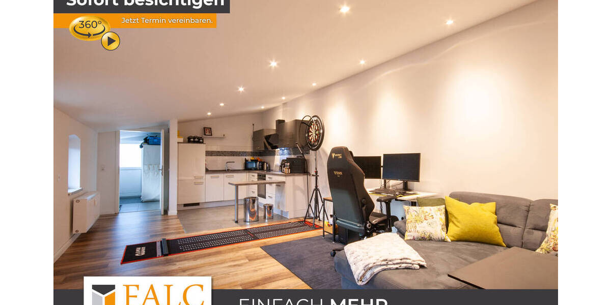 Etagenwohnung Bedburg Kirchherten - 2 Zimmer, 64 m&sup2;, 125.000&euro; | Angebot:25703136
