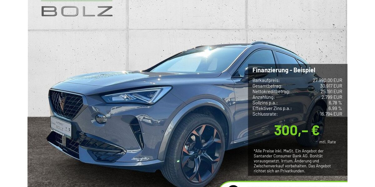 Cupra Formentor 27.047 km 27.590 &euro; Pulheim-Brauweiler 50259