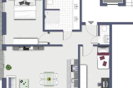 Wohnung Leverkusen Schlebusch - 3 Zimmer, 82 m&sup2;, 499.000&euro; | Angebot:25742646