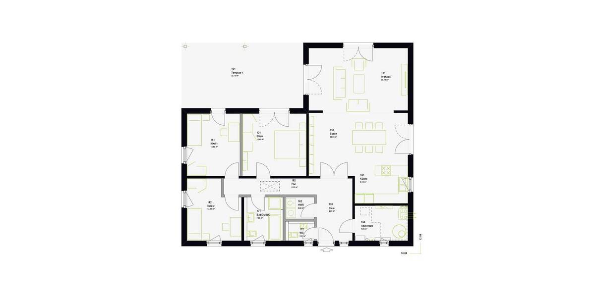 Einfamilienhaus Erftstadt Lechenich - 5 Zimmer, 151 m&sup2;, 493.948&euro; | Angebot:26798166