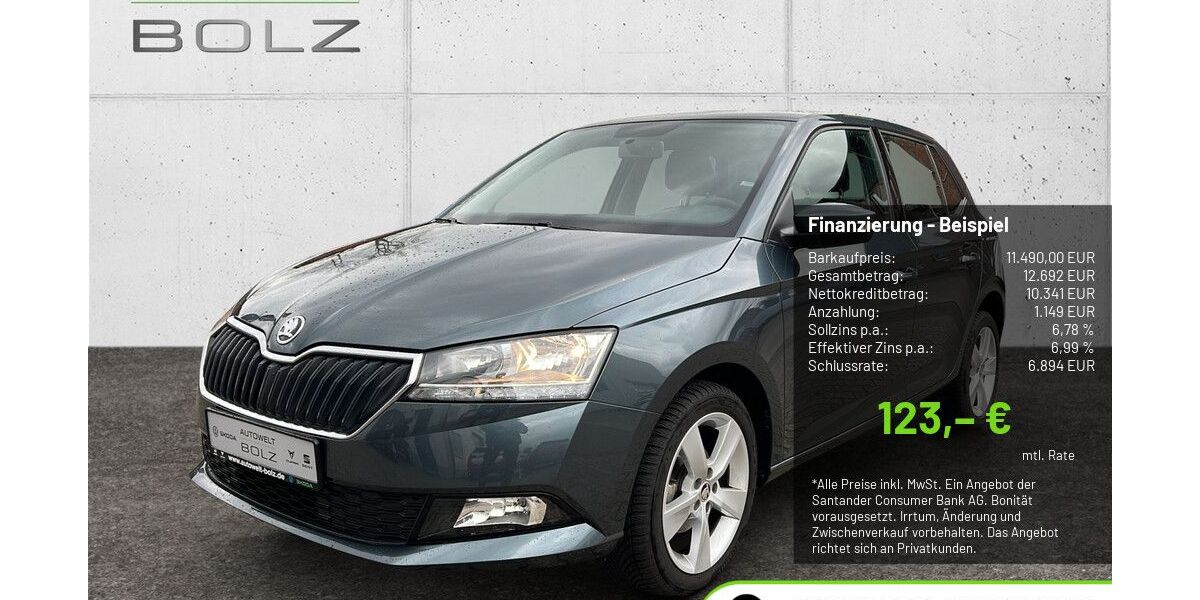 Skoda Fabia 21.425 km 10.890 &euro; Pulheim-Brauweiler 50259