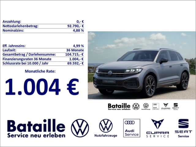 VW Touareg 1.490 km 92.790 &euro; Jülich 52428