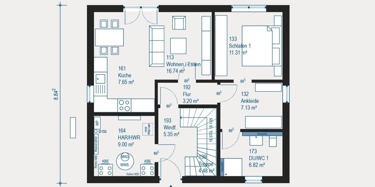 Modernes Mehrfamilienhaus in Bergheim - Individuell geplant, flexibel gestaltet - Mehrfamilienhaus, Wohnhaus Bergheim Ahe | Angebot:27298562