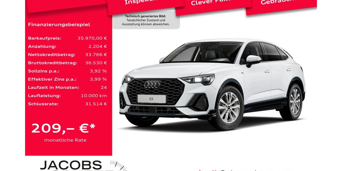 Audi Q3 7.869 km 35.470 &euro; Bergheim 50126