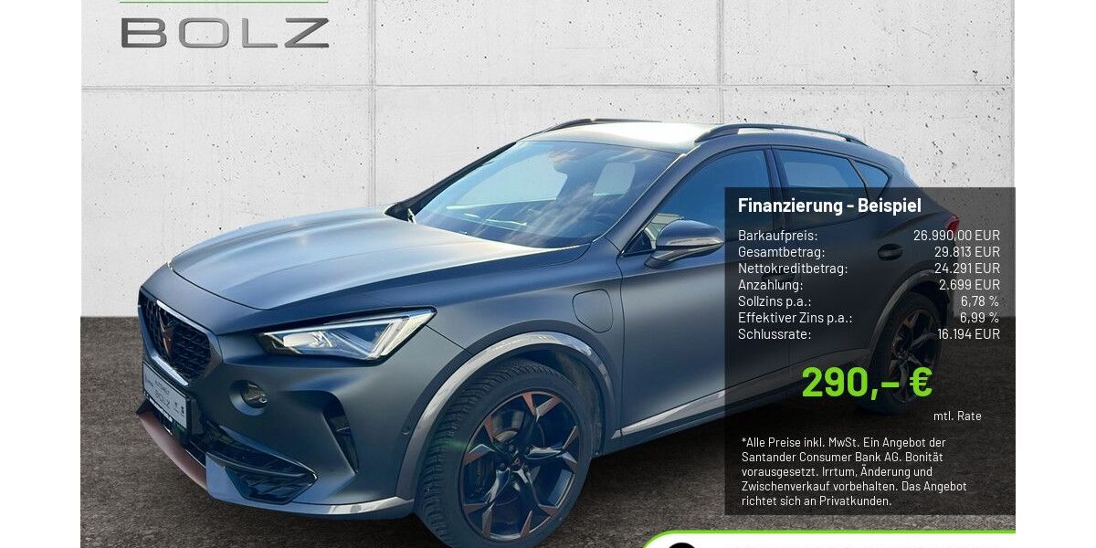 Cupra Formentor 60.980 km 26.990 &euro; Pulheim-Brauweiler 50259