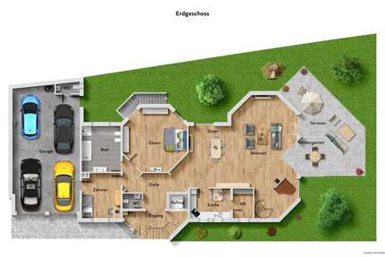 Wohnung Grevenbroich - 9 Zimmer, 300 m&sup2;, 890.000&euro; | Angebot:25187686