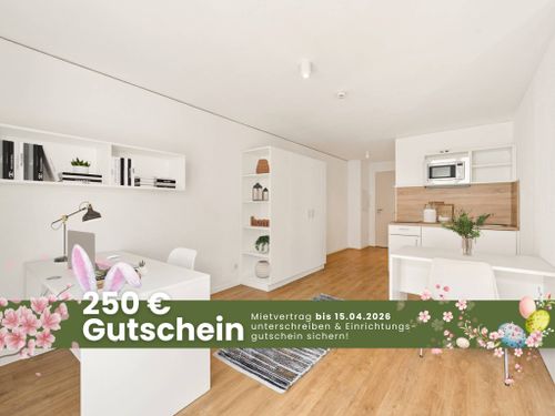 Etagenwohnung Köln Ehrenfeld - 1 Zimmer, 31 m&sup2;, 799&euro; | Angebot:25268176