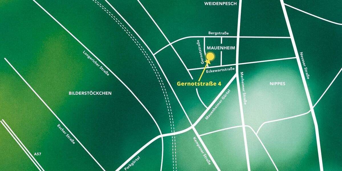 Etagenwohnung Köln Mauenheim - 3 Zimmer, 81 m&sup2;, 459.000&euro; | Angebot:25683076