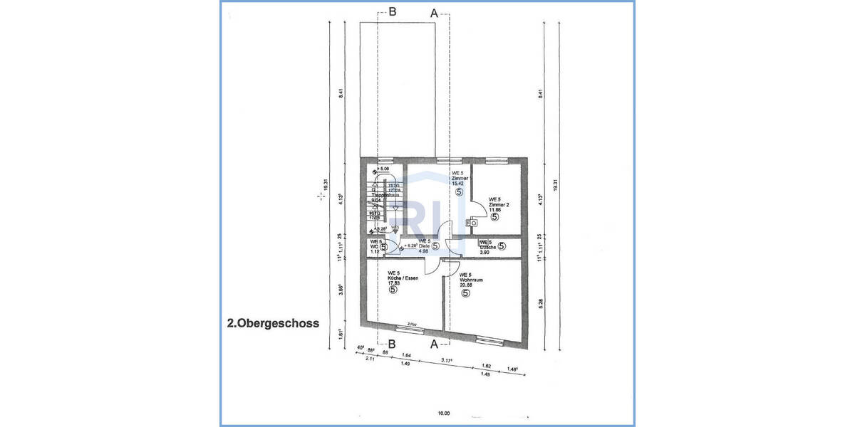 Etagenwohnung Frechen - 3 Zimmer, 73 m&sup2;, 229.000&euro; | Angebot:25815413