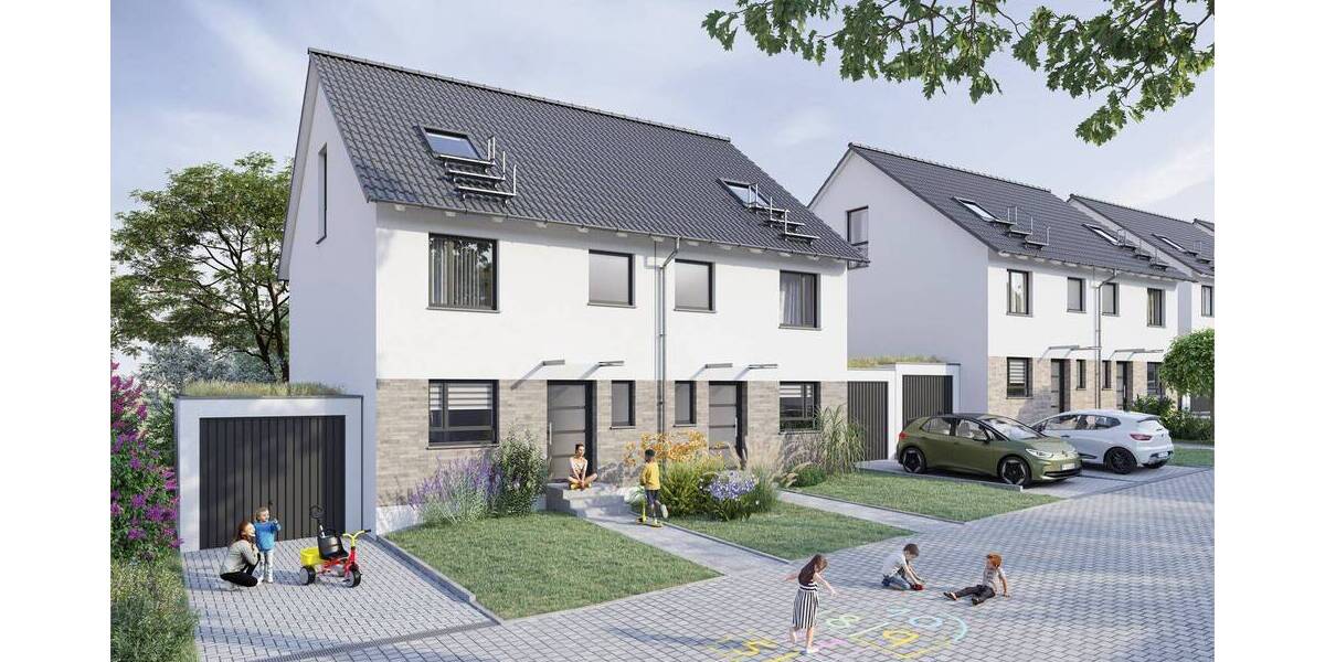 Doppelhaushälfte Grevenbroich Elsen - 5 Zimmer, 132 m&sup2;, 592.900&euro; | Angebot:25669657