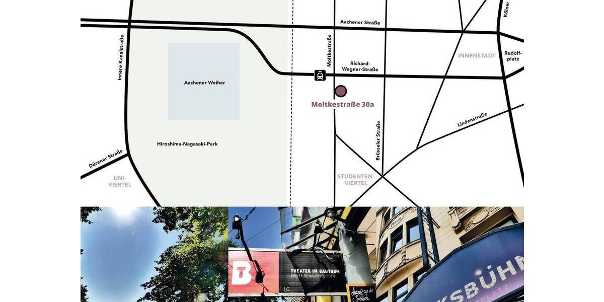 Etagenwohnung Köln Neustadt-Süd - 3 Zimmer, 100 m&sup2;, 679.000&euro; | Angebot:25667819