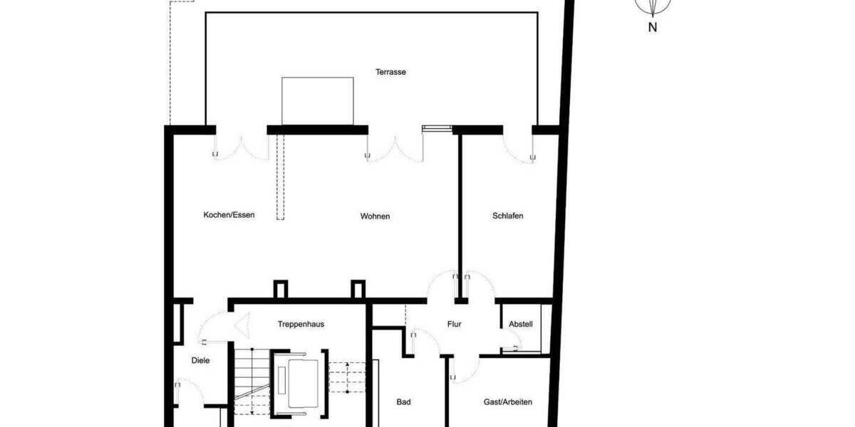 Etagenwohnung Erftstadt Lechenich - 3 Zimmer, 107 m&sup2;, 395.000&euro; | Angebot:25985343