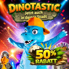 Dinotastic Live! Die Reise zum Feuervulkan 30.05.2026 SARTORY THEATER