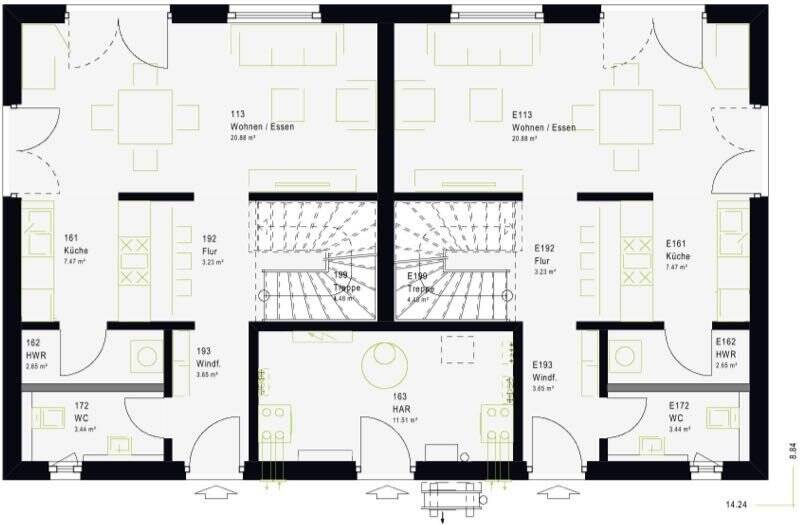 Einfamilienhaus Kerpen Sindorf - 1 Zimmer, 183 m&sup2;, 487.648&euro; | Angebot:26787891