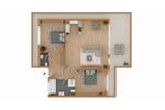 Etagenwohnung Bornheim Dersdorf - 3 Zimmer, 94 m&sup2;, 368.000&euro; | Angebot:26833995