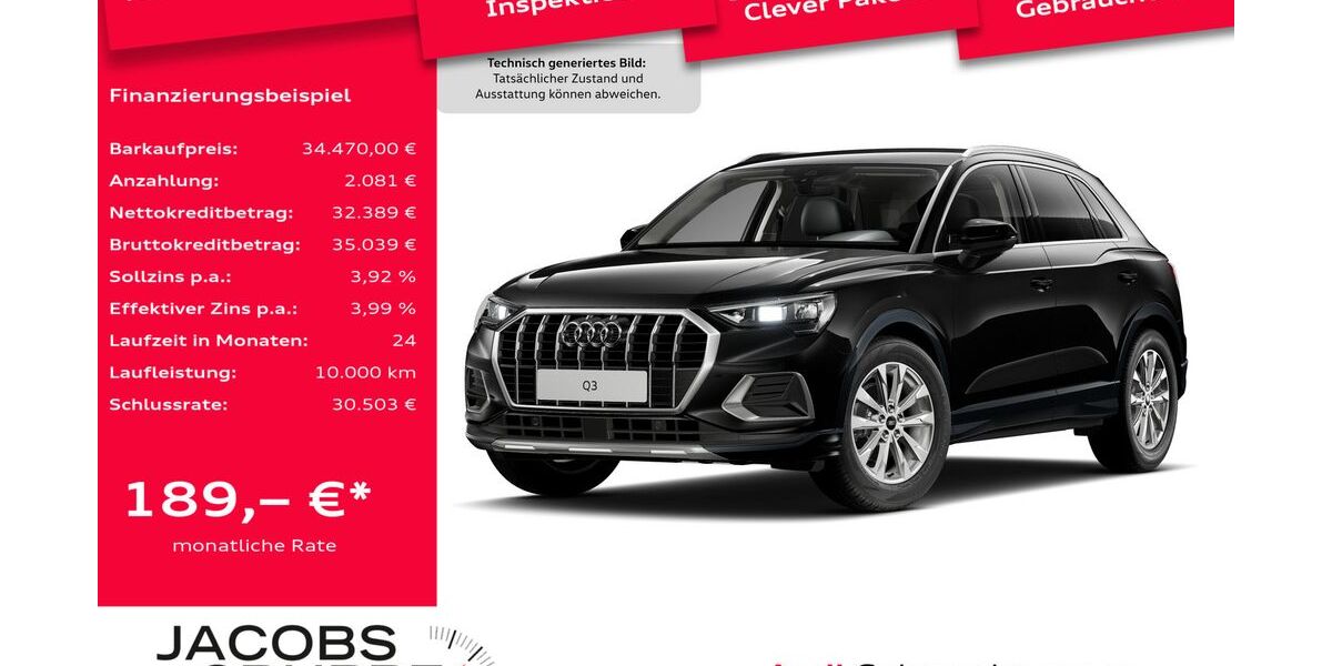 Audi Q3 6.308 km 33.970 &euro; Bergheim 50126